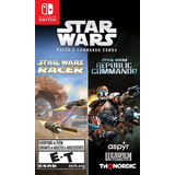 Star Wars Racer And Commando Com Nuevo Fisico Sellado Switch