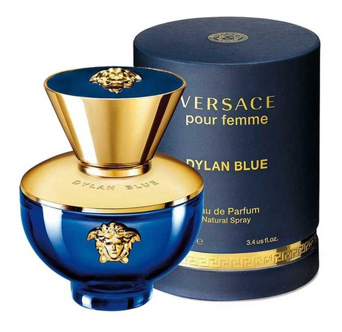 Perfume Versace Dylan Blue Edp 100ml Mujer - 100% Original