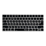 Qwerty - Funda De Teclado Iso Ruso Para Apple Magic Sin Tecl