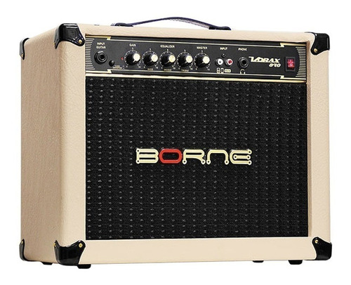 Amplificador Borne Vorax Studio 840 Para Guitarra 40w Cor Palha/dourado 110v/220v