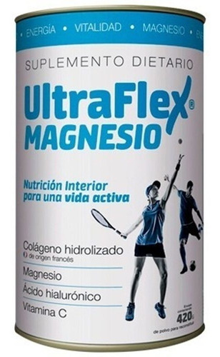 Colágeno Hidrolizado Ultraflex Magnesio Articulacion Y Hueso