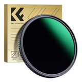 K&f 82mm Ultrafino Variable Nd3-1000 Filtro Lente Cámara