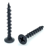 Tornillo Autoperforante Drywall Madera 6x1 Negro X 1000u