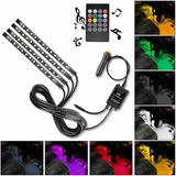 Tira De Luces Led Rgb Para Chasis De Auto 4 Uds.