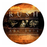 Rush, Abc 1974, Picture Disc, Vinil Lp Novo E Importado