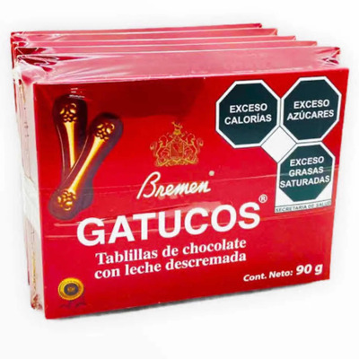 Lenguas De Gato Chicas 90grs | MercadoLibre