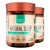 Kit 2 Natural Sleep Melatonina Nutrify 60 Cápsulas.