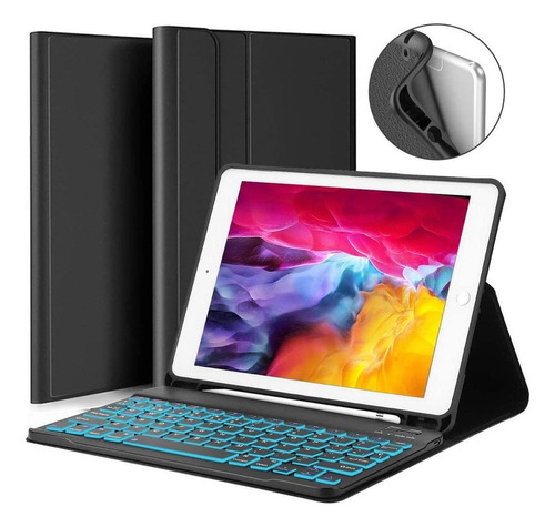 Capa De Teclado Para iPad 9.7 2017 2018 5ª 6ª Geração Ñ