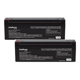 2x Bateria Vrla 12v 2.3ah Xb 1223 Intelbras Central Incendio