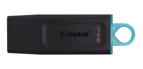 Pendrive Kingston 64gb Usb 3.2 Datatraveler Exodia Negro