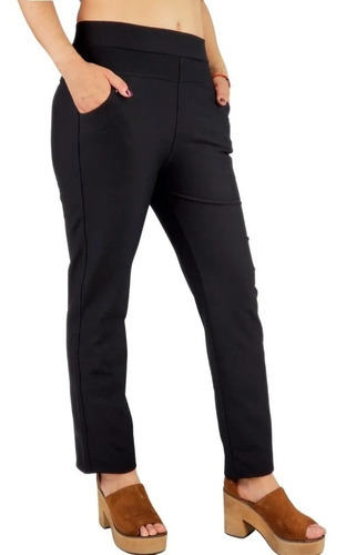 Pantalón Vestir Mujer Semi Formal Calza Recta 353 Ff