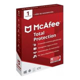 Antivirus Mcafee Total Protection Original - 1 Pc, 1 Año