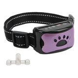 Dog Barking Collar Usb Recarregável Impermeável Ajustável