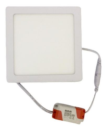 Panel Led 24w Sobreponer Cuadrado Rca 6500k Luz Blanca 1800l