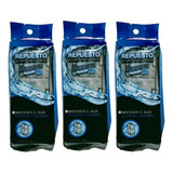 3pz Repuesto Cartucho Filtro Aquajet Slim Pro 40 60 80 120 L