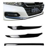 Lip Inferior 3 Piezas Negro Honda Accord 2018 2019