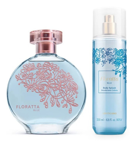 Combo Floratta Blue: Desodorante Colônia + Body Splash