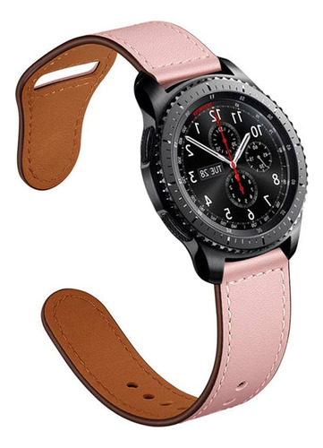 Correa De Cuero De 22mm Para Samsung Watch Active Gear S3