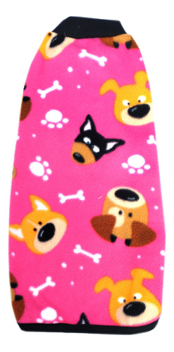 Ropa Buzo Polar Perro Mascota Liso O Estampados Talles 0 A 6