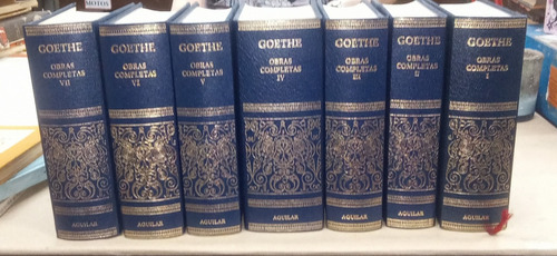 Obras Completas - Johann W. Goethe - 7 Tomos
