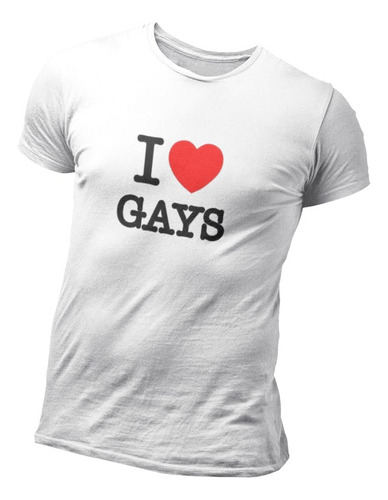 Playera Pride Lgbt I Love Gays