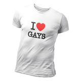 Playera Pride Lgbt I Love Gays