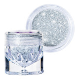 Glitter Biodegradable Phulula Silver Brillo En Ojos Y Cuerpo