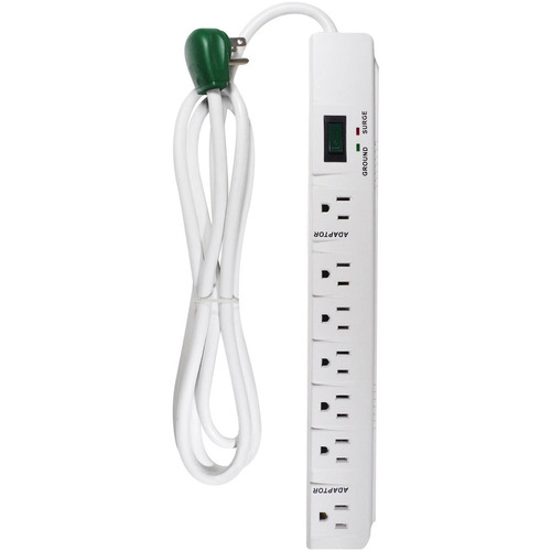 Gogreen Potencia 7-salida Supresor De Picos 17636 6' Cable