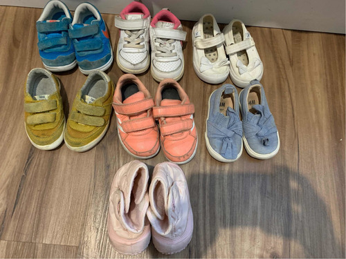 Lote Nro 20 De Calzados Varios Zapatillas Balerinas Botitas