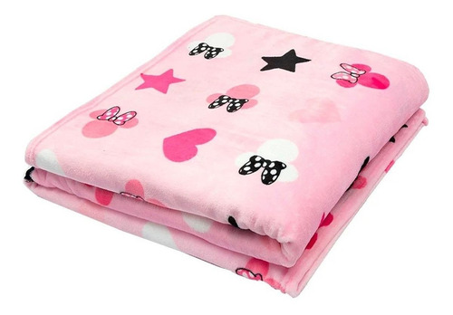 Cobertor Ligero 2 Plazas/1 Plaza Tesso Home Minnie Mouse