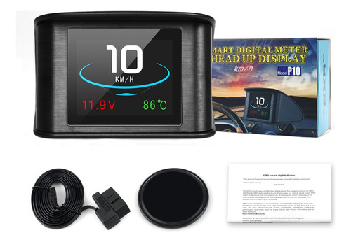 Computador De Bordo Visor P10 Car Hud Obd2 Display