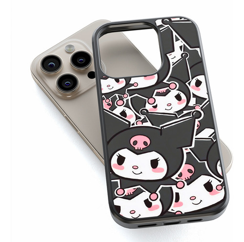 Funda Para iPhone Kuromi Collage Sanrio Hello Kitty