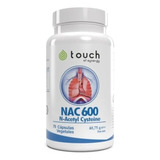 Touch Of Synergy - Nac Acetyl Cisteína 600 Mg 75 Caps Sin Sabor