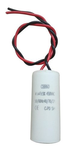 Capacitor Centrifuga De Roupas Britânia 4uf - 220v Original