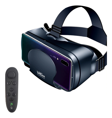 Kit 2 Óculos Realidade Virtual Vrg Telas Até 7 + 2controles
