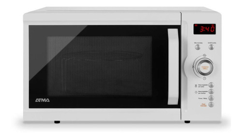 Microondas Atma Digital Con Grill 23lts. Md1723gn 