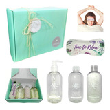 Set Kit Caja Regalo Gift Box Spa Jazmín Aroma Zen N29 Relax