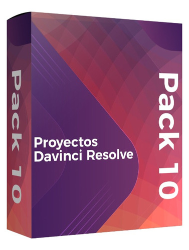 Proyectos Compatible Davinci Resolve - Pack10 Libre Elección