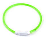 Collar Recargable Para Perros Pequeños, Mascotas, Led, Pvc,