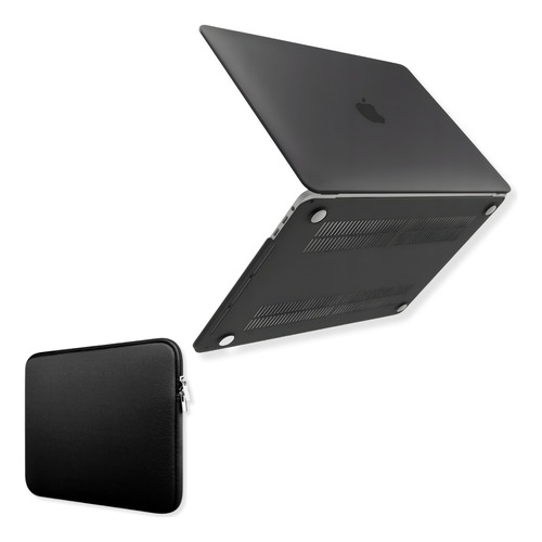 Kit Capa Case+neoprene Macbook New Pro 13 Touch Bar A2338 M1