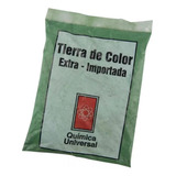 Tierra De Color Verde Bolsa 1kg Quimica Universal