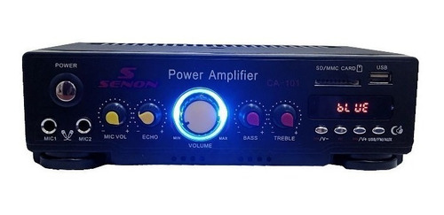 Amplificador Musica Funcional Senon Ca101  Usb Bluetooth Usb