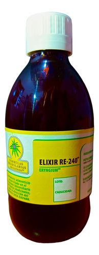 Elixir Re-240 (jarabe Para Tos)formulas Herbolarias Chapingo