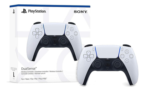 Controle Ps5 Dualsense Branco Sem Fio  Sony Playstation 5