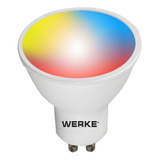 Lámpara Led Dicroica 5w Gu-10 Inteligente Smart Rgb Wi-fi Color De La Luz Smart Rgb Gu-10