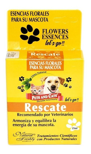 Esencia Rescate Pets And Cats X 25ml