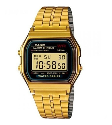 Reloj Casio Unisex Vintage Metal A-159wgea-1d Watchcenter