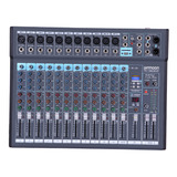 Mesa De Mezclas Ammoon Power Console 16 De 12 Canales