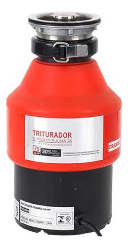 Triturador De Resíduos De Alimentos Franke 75 Hp 3/4 -127v