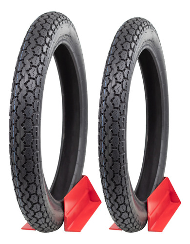 Llantas Vee Rubber 3.00-17 48p + 2.75-17 46p Vrm015 Tubetype